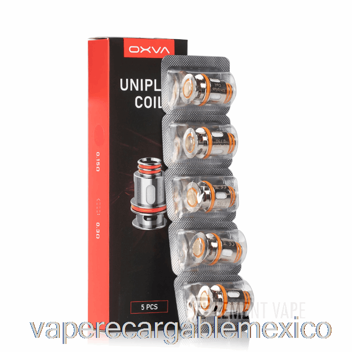 Bobinas De Repuesto Vape Recargables Oxva Uniplus Bobinas Uniplus De 0,15 Ohmios